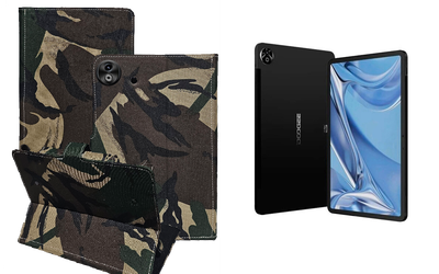 Книга-трансформер Armor для планшета DOOGEE T20 Ultra, цвет Saxara