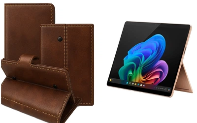 Книга-трансформер Armor для планшета Microsoft Surface Pro 10, Pro 11, Pro 11 X Elite, цвет Kashtanovyy