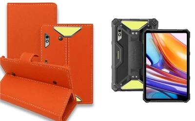 Книга-трансформер Armor для планшета Ulefone Armor Pad 3 Pro, цвет Orange