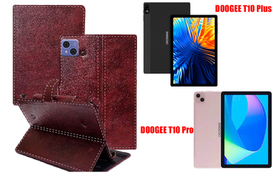 Книга-трансформер Armor для планшета DOOGEE T10 Plus, T10 Pro, цвет Viski