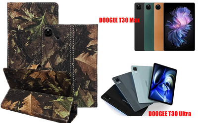 Книга-трансформер Armor для планшета DOOGEE T30 Max, T30 Ultra, цвет Klen