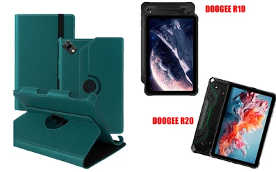 Чехол Spinner360 для планшета DOOGEE R10, цвет Biruza