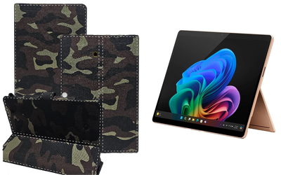 Книга-трансформер Armor для планшета Microsoft Surface Pro 10, Pro 11, Pro 11 X Elite, цвет Xaki TM