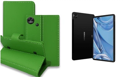 Книга-трансформер Armor для планшета DOOGEE T20 Ultra, цвет Green