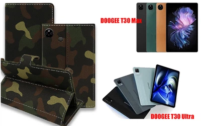 Книга-трансформер Armor для планшета DOOGEE T30 Max, T30 Ultra, цвет Khaki tm