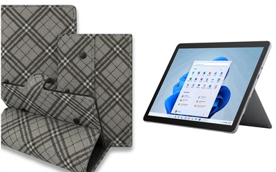 Книга-трансформер Armor для планшета Microsoft Surface Go, Go 2, Go 3, цвет Kletka