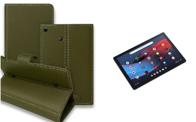 Книга-трансформер Armor для планшета Google Pixel Slate m3, цвет Olive