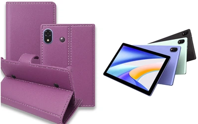 Книга-трансформер Armor для планшета DOOGEE Tab U10, U10 Pro, цвет Violet