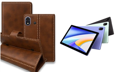 Книга-трансформер Armor для планшета DOOGEE Tab U10, U10 Pro, цвет Yantar