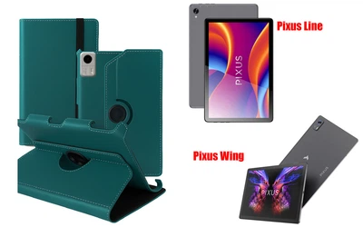 Чехол Spinner360 для планшета Pixus Line, цвет Biruza