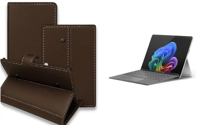 Книга-трансформер Armor для планшета Microsoft Surface 11 pro Copilot+, цвет TM brown