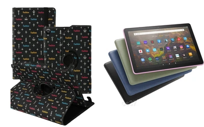 Чехол Spinner360 для планшета Amazon Fire HD 10 (11th gen. 2021), цвет Fashion black