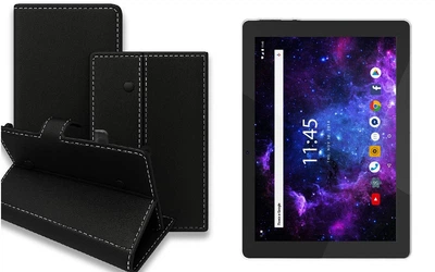 Книга-трансформер Armor для планшета Assistant AP-108 Cetus, цвет Black