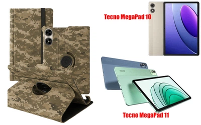 Чехол Spinner360 для планшета Tecno MegaPad 10, цвет Pixel M14