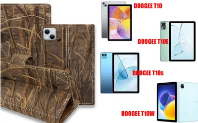 Книга-трансформер Armor для планшета DOOGEE T10, T10E, T10s, T10W, цвет Kamysh