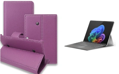 Книга-трансформер Armor для планшета Microsoft Surface 11 pro Copilot+, цвет Violet