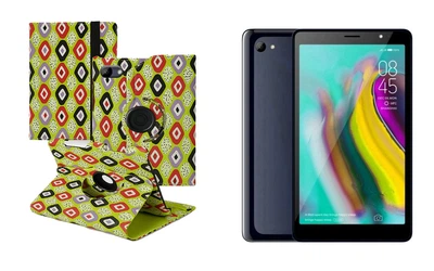 Чехол Spinner360 для планшета Tecno Tab 7 P704a, цвет Kamni
