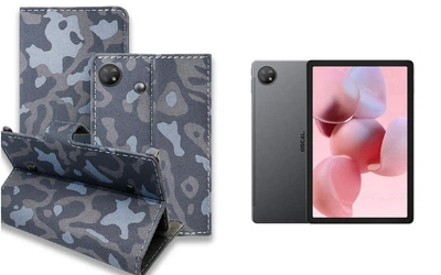 Книга-трансформер Armor для планшета Blackview Oscal Pad 18, цвет Khaki winter