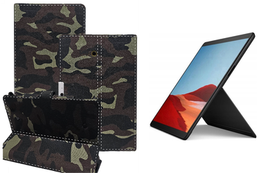 Книга-трансформер Armor для планшета Microsoft Surface Pro X, цвет Xaki TM