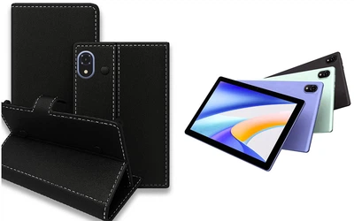 Книга-трансформер Armor для планшета DOOGEE Tab U10, U10 Pro, цвет Black