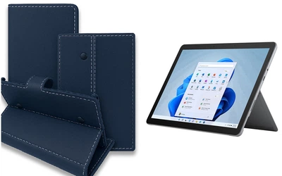 Книга-трансформер Armor для планшета Microsoft Surface Go, Go 2, Go 3, цвет Blue TM