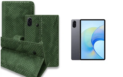 Книга-трансформер Armor для планшета Honor Pad X9, цвет Green crocodile