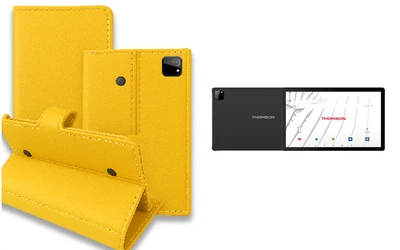 Книга-трансформер Armor для планшета Thomson TEO 13, цвет Yellow