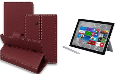 Книга-трансформер Armor для планшета Microsoft Surface Pro 2, Pro 3, Pro 4, цвет Bordo