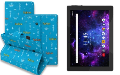 Книга-трансформер Armor для планшета Assistant AP-108 Cetus, цвет Fashion blue