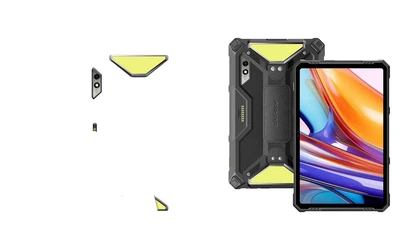 Книга-трансформер Armor для планшета Ulefone Armor Pad 3 Pro, цвет Khaki tm