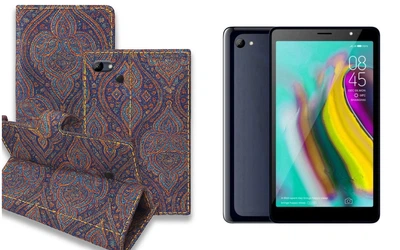 Книга-трансформер Armor для планшета Tecno Tab 7 P704a, цвет Pestryy