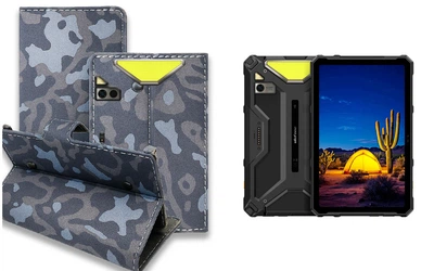 Книга-трансформер Armor для планшета Ulefone Armor Pad 4 Ultra, цвет Khaki winter