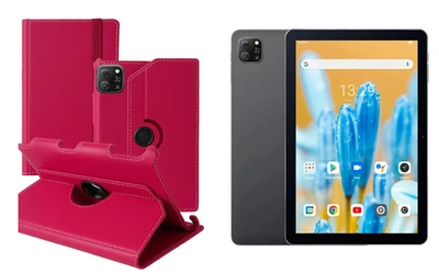 Чехол Spinner360 для планшета Blackview Oscal Pad 70, цвет Malinovyy