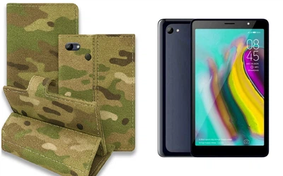 Книга-трансформер Armor для планшета Tecno Tab 7 P704a, цвет Multicam