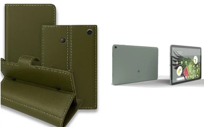 Книга-трансформер Armor для планшета Google Pixel Tablet 2023, цвет Olive
