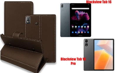 Книга-трансформер Armor для планшета Blackview Tab 16, Tab 16 Pro, цвет TM brown