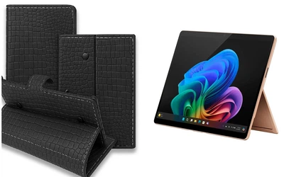 Книга-трансформер Armor для планшета Microsoft Surface Pro 10, Pro 11, Pro 11 X Elite, цвет Crocodile
