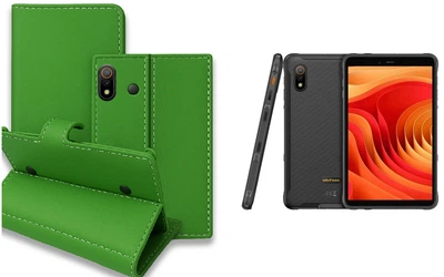 Книга-трансформер Armor для планшета Ulefone Armor Pad Lite, Armor Pad Pro, цвет Green