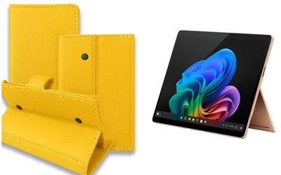 Книга-трансформер Armor для планшета Microsoft Surface Pro 10, Pro 11, Pro 11 X Elite, цвет Yellow