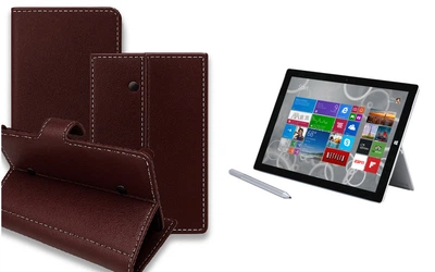 Книга-трансформер Armor для планшета Microsoft Surface Pro 2, Pro 3, Pro 4, цвет Wine-Red