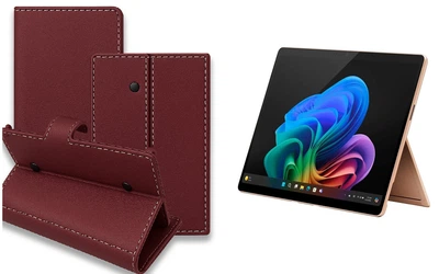 Книга-трансформер Armor для планшета Microsoft Surface Pro 10, Pro 11, Pro 11 X Elite, цвет Bordo