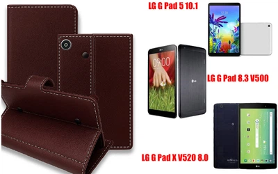 Книжка-трансформер Armor для планшета LG G Pad 5 10.1, Pad 8.3, Pad X 8.0, колір Wine-Red