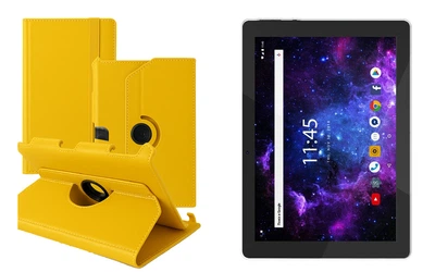 Чехол Spinner360 для планшета Assistant AP-108 Cetus, цвет Yellow