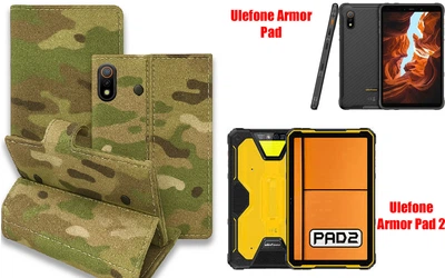 Книга-трансформер Armor для планшета Ulefone Armor Pad, Armor Pad 2, цвет Multicam
