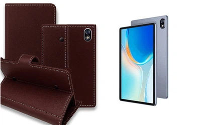 Книга-трансформер Armor для планшета Ulefone Tab W10, цвет Wine-Red