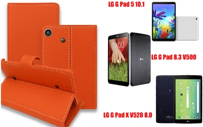 Книжка-трансформер Armor для планшета LG G Pad 5 10.1, Pad 8.3, Pad X 8.0, колір Orange