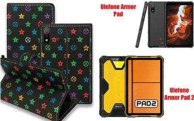 Книга-трансформер Armor для планшета Ulefone Armor Pad, Armor Pad 2, цвет L. black