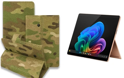 Книга-трансформер Armor для планшета Microsoft Surface Pro 10, Pro 11, Pro 11 X Elite, цвет Multicam