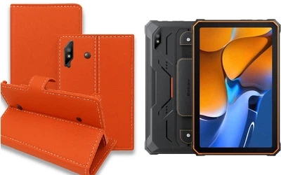 Книга-трансформер Armor для планшета Blackview Active 8, 8 Pro, цвет Orange