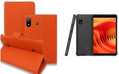 Книга-трансформер Armor для планшета Ulefone Armor Pad Lite, Armor Pad Pro, цвет Orange